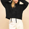 Davi & Dani Drop Shoulder Long Sleeve Hooded Sweater