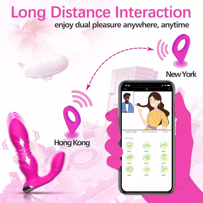 Remote Dildo Vibrator