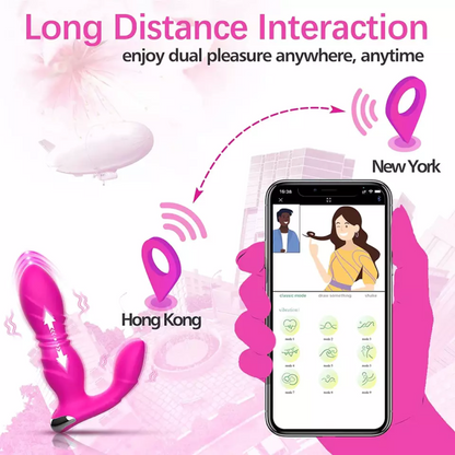 Remote Dildo Vibrator